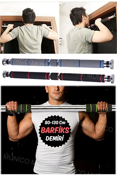 Munico Kolayca Evinizde Sporunuzu Yapın Barfiks 200 Kg  ye Kadar Dayanıklı Pa...