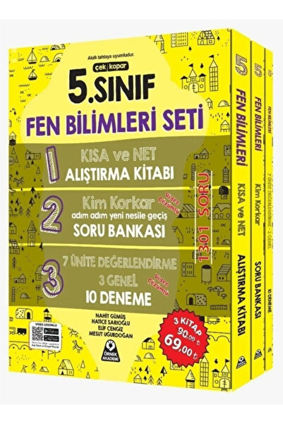 Bilgi Sarmal Yayınları 9.10.11 .12 Bilgi Sarmal Örnek Akademi 5.sınıf Fen Sor...