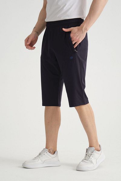 Shooter Ανδρικό Capri Navy Blue - Αναπνεύσιμο, με φερμουάρ, μίνιμαλ λεπτομέρεια κεντήματος
