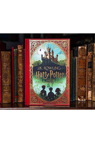Kolektif Kitap Harry Potter and the Philosopher's Stone: MinaLima Edition: J.K. Rowling - Hardcover