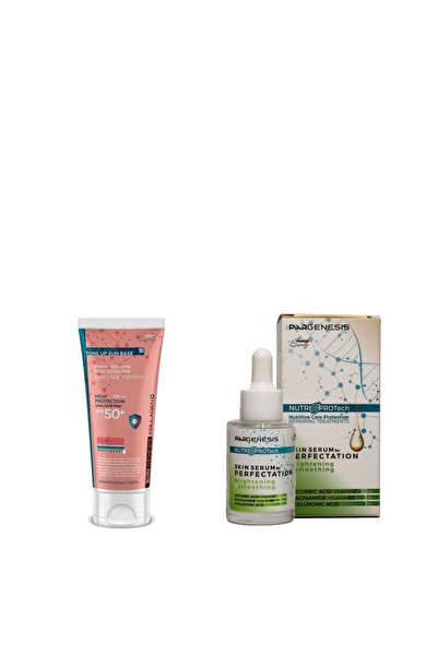 Piar Genesis Aydınlatıcı Ton Eşitleyici Spf 50 Yüz Güneş Kremi 40 ml+Aydınlık...