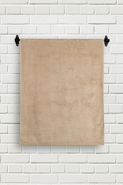 Arelina Textile Bamboo Eponj Beige 50x90 Bath Towel