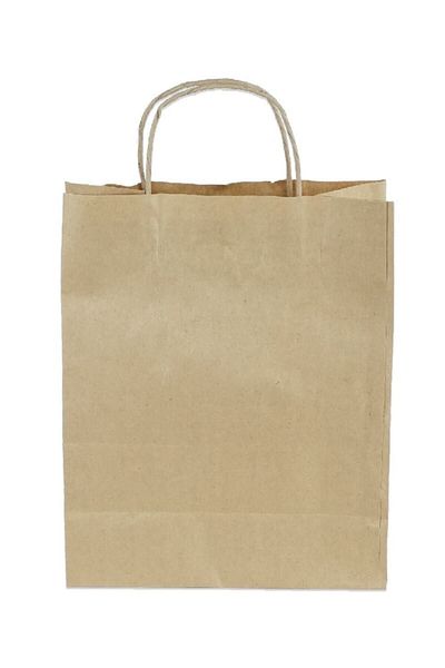 14Süs Τσάντα από χαρτί Kraft Auger Twist Handle, 25x31x12cm, 10 τεμάχια