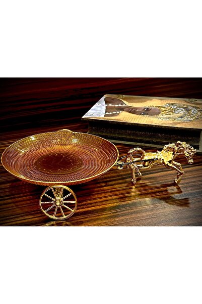 Gims Hand Crafts SARI YUVARLAK B ATLI CAMLI