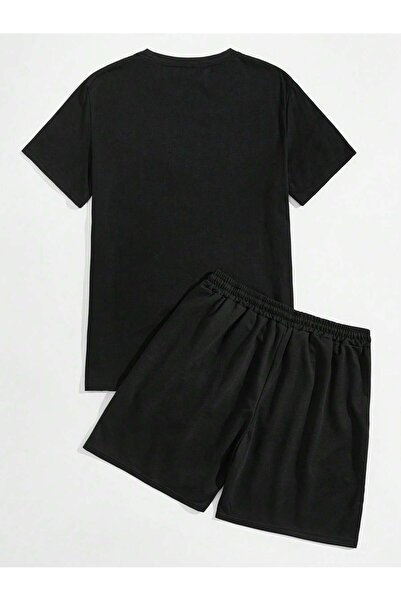 EYAX MODA Σετ ανδρικής φόρμας - Σετ μπλουζάκι και σορτς