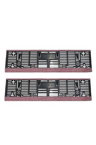 GARDENAUTO Taşlı Araba Ön Ve Arka Plakalık