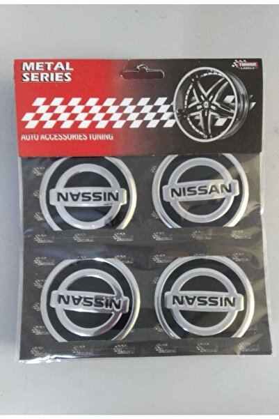 OEM Nissan Alüminyum Yapıştırma Jant Göbeği 4 Lü 60mm