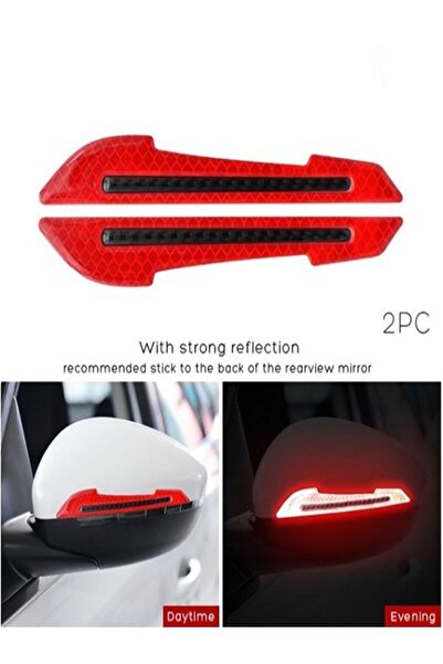 GARDENAUTO Reflective Sticker For 2 Mirrors Searchlight Sticking Auto Accessory