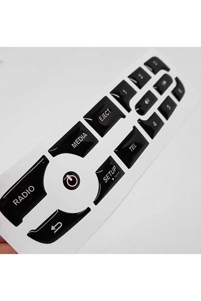 DURU DORUK Renault Fluence Touch Plus Tape Keypad Piano Black New