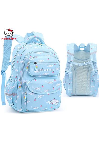 Choice Girls' School Backpack Sanrio Cinnamoroll Children's Schoolbag Primary School Student Girls' Spin...