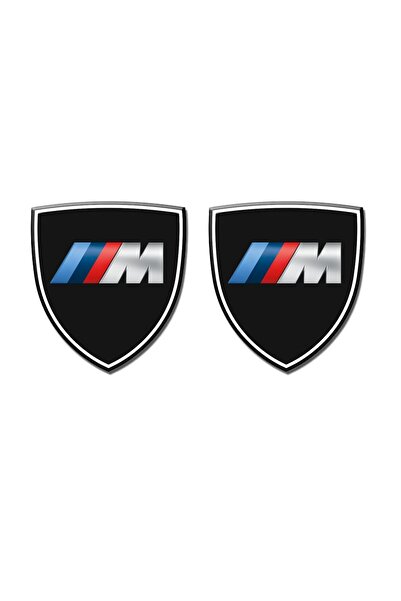 GARDENAUTO 3M Logo Yeni Arma 3d Oto Damla Silikon Sticker Yapıştırma 2 Adet Y...