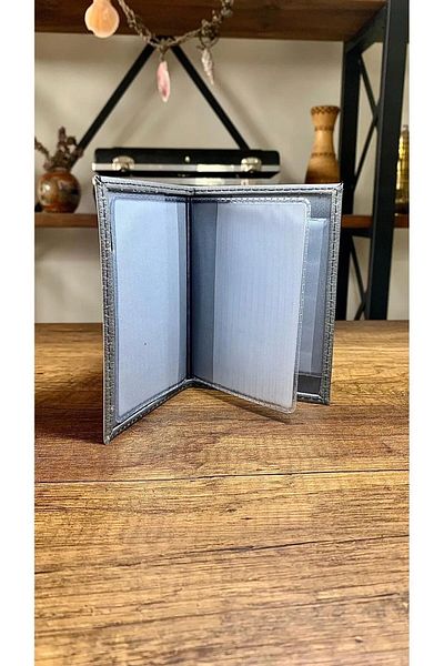 GARDENAUTO License Container Premium Auto License Cover Vinlex Leather Stitched Vehicle License Protector License Container