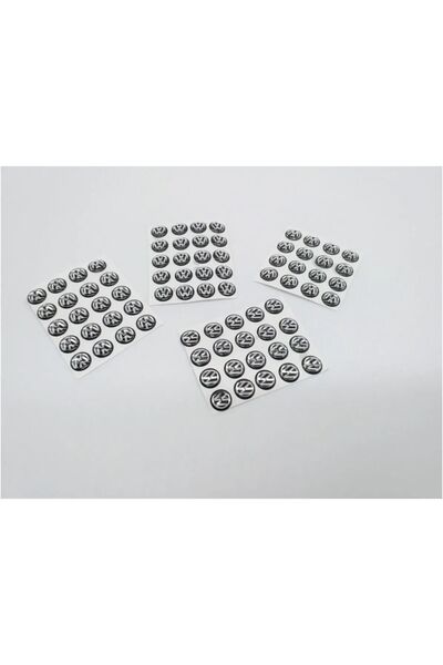 GARDENAUTO Volkswagen Switch Logo 10mm Vw Controller Logo (1 Piece) 3c0837891