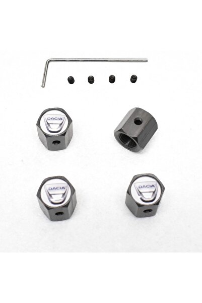 GARDENAUTO غطاء صمام معدني قابل للقفل من Dacia (منتج مستورد)