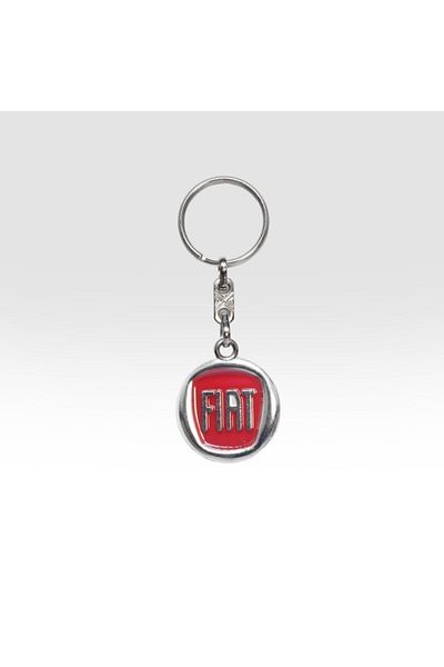 wimbledon Fiat Metal Keychain