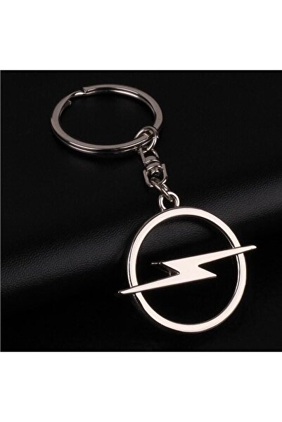 GARDENAUTO Opel Anahtarlık 3d Metal Otomobil Anahtarlığı - Krom Kaplamalı Oto Anahtarlık
