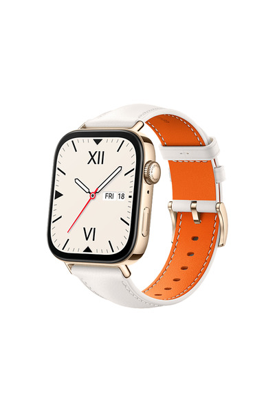 Huawei Watch Fit 3 Akıllı Saat Beyaz Deri