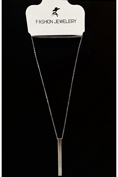 ByDeLi Paslanmaz Çubuk Bar Kolye