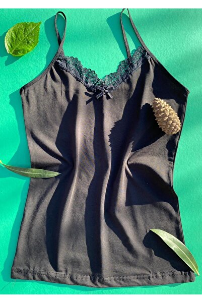 VicTroy Cotton 6-Piece Rope Strap Ecru, Black and White Color Lace Women's Athlete 60F37