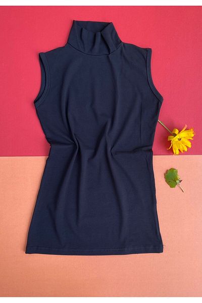 VicTroy Βαμβακερό (2 Τεμάχια) Μαύρο Lycra No Show Zero Sleeve Γυναικείο T-shirt