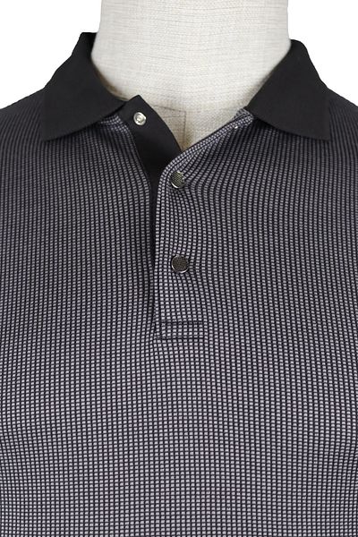 Nehir 241500305   Nehir - Black Snap-On P. Collar T-Shirt