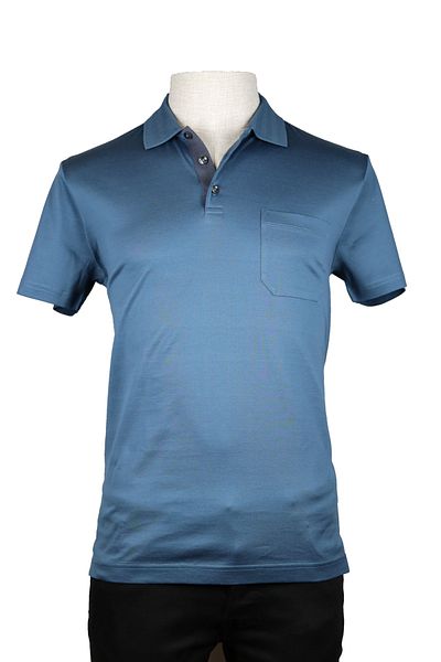 Nehir 241700106   - Button and Stylish Indigo T-Shirt