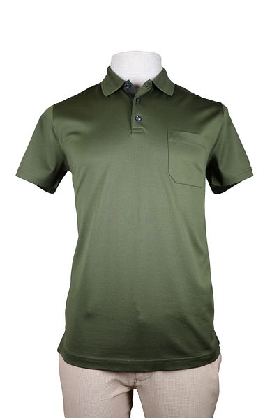Nehir 241700106   Buttoned P. Collar T-Shirt - Khaki