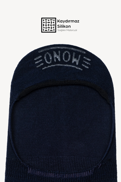 Mono Socks Bambu Kumaş 6'lı Babet Çorap
