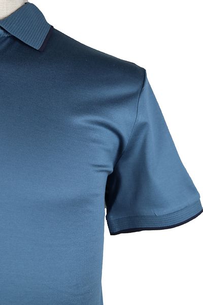 Nehir 241700305   Petrol Color Snap-On P.Neck T-Shirt