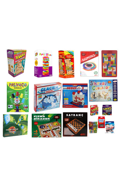 TİFOYS Dikkat Güçlendirici ve Zeka Geliştirici Oyun Etkinlik Seti , Aile Etki...