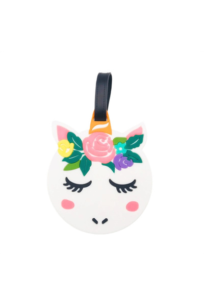 Boldy Etichetă pentru valiză cu unicorn - Etichetă pentru bagaj - geantă etic...