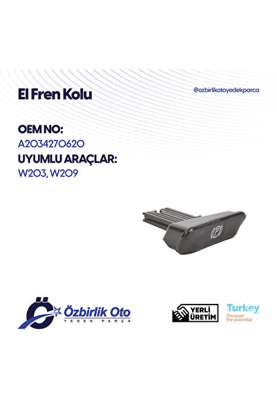 iparsan W203 W209 EL FREN KOLU (P) MERCEDES BENZ