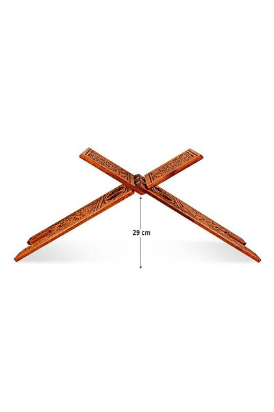 KONYA AHŞAP RAHLE Σκαλιστή Ξύλινη Ράγα (BATTAL BOY - 75 CM)