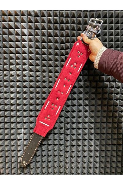 Sürmeli Tasma Kangal Köpek Tasması Çoban 2 Zilli Hakiki Manda Derisi