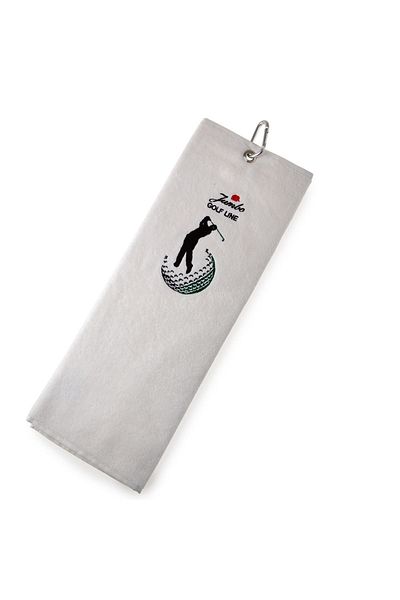 Jumbo Golf Line White Towel - Comfortable and Stylish Design