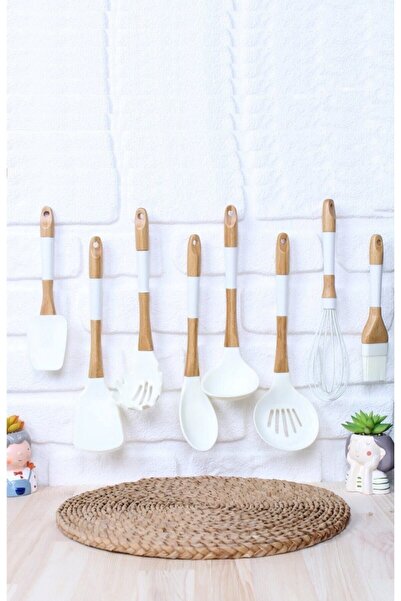 AROW Chef Silikon 8 Parça Servis Takımı