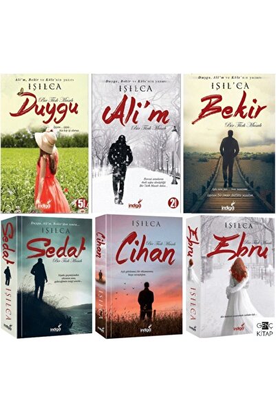 İndigo Kitap Bir Türk Masalı Serisi 6 Kitap Set Duygu Bekir Alim Sedat Cihan Ebru Işılca