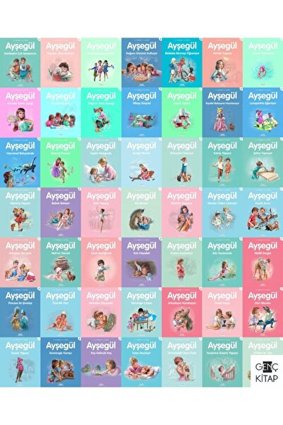 Yapı Kredi Yayınları Ayşegül Serisi 49 Kitap Set