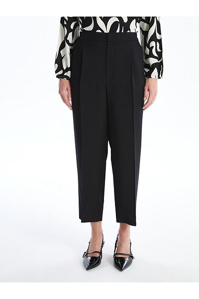 LC Waikiki Standard-Fit-Damenhose – elastische Taille