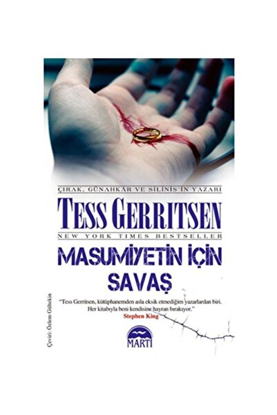 Martı Yayınları Tess Gerritsen - Masumiyetin İçin Savaş 9786053480440