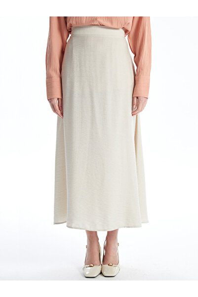 LC Waikiki Női egyenes szoknya - rugalmas derék