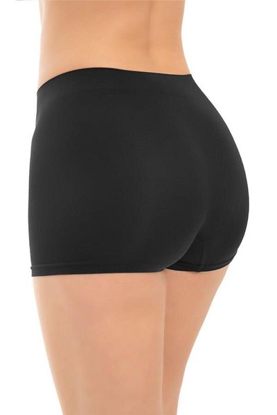 Cottonhill Premium – dámské černé ultrapohodlné bezešvé boxerky