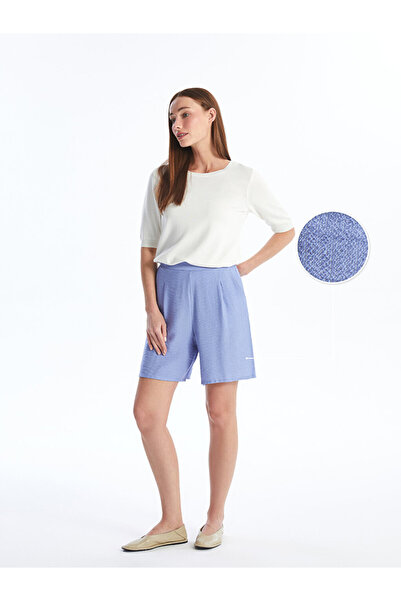 LC Waikiki Γυναικείο ίσιο σορτς με ελαστική μέση