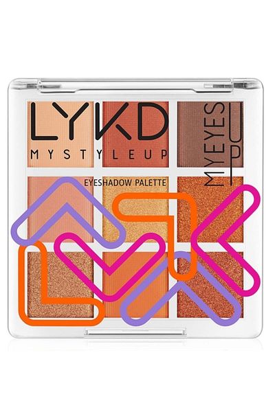 lykd 280 Model Honey Drizzle 9-Piece Eyeshadow Palette