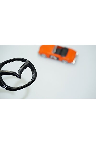 DK Tuning Mazda 6 Direksiyon Göbeği Siyah ABS Logo Arma