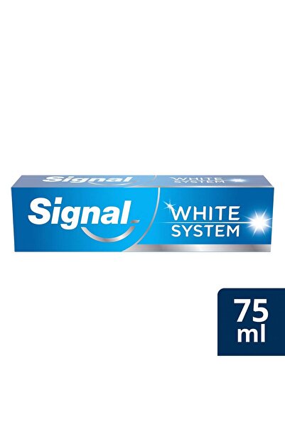 Signal White System Diş Macunu Beyazlatıcı 75 ml