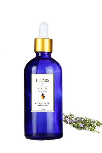 Herbs & Oils 100 مل زيت إكليل الجبل روزماري
