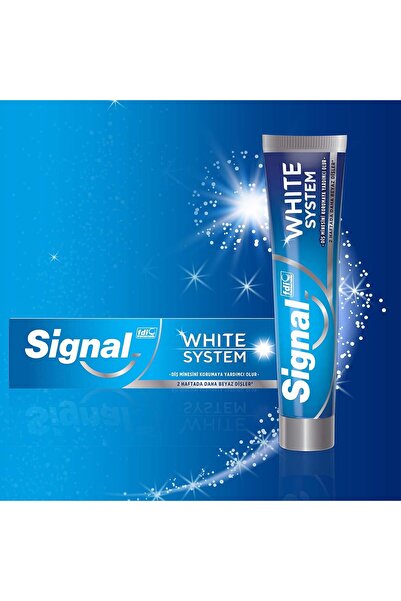 Signal White System Diş Macunu Beyazlatıcı 75 ml