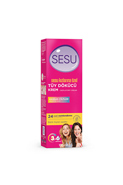 Sesu Tüy Dökücü Krem Ağdaya İlk Adım 100 ml