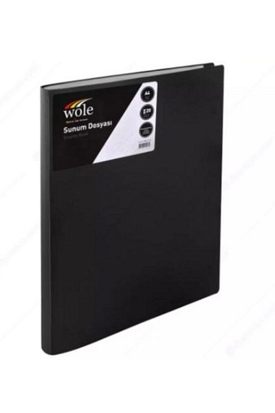 Önder Black Wole 20-Piece A4 Presentation File